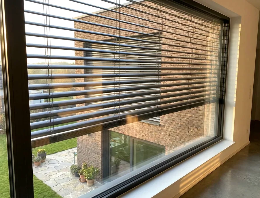 External venetians fitted in an Eldoraigne home